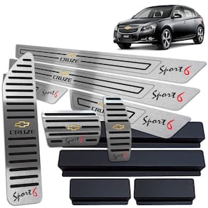 Descanso Soleira Pedaleira Preto Cruze Sport6 2012 A 2016