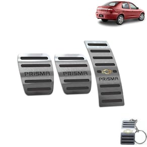 Pedaleira Manual Chevrolet Prisma 2006 A 2012 Preto