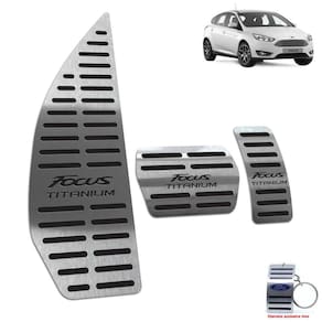 Descanso + Pedaleira Ford Focus Titanium 2011 A 2010 Preto