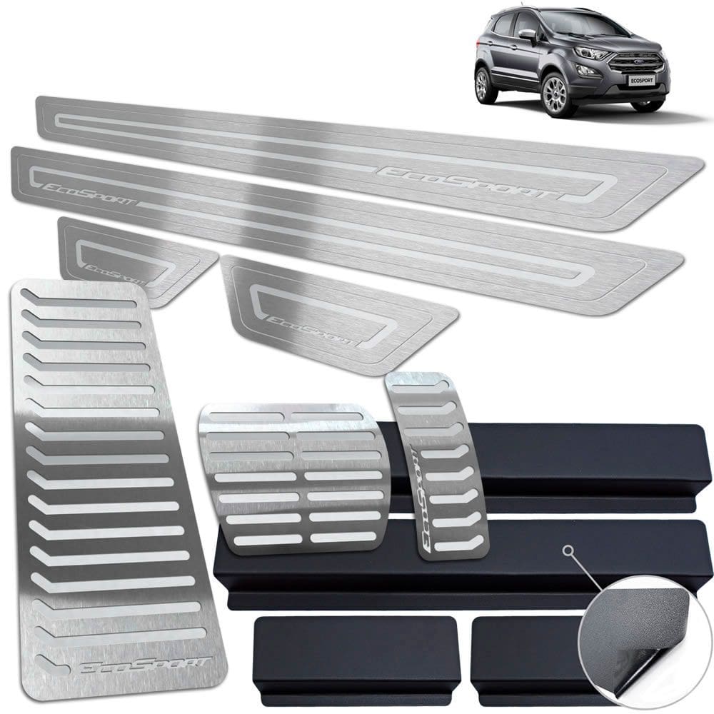 Descanso Pedaleira Auto Soleira Prata Ecosport 2013 A 2020