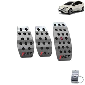 Pedaleira Manual Fiat Punto T-Jet 2013 A 2017 Aço Inox Preto