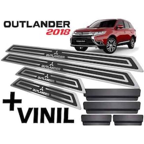 Soleiras Outlander 2018/2020 Com Vinil Preto Alto Relevo