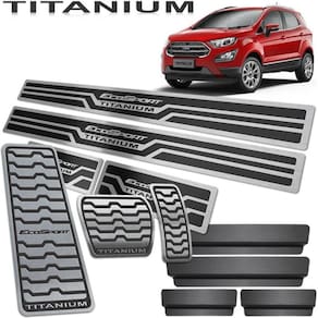 Descanso Pedaleira Soleira Preto Ecosport Titanium 2013 2018
