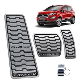 Pedaleira Descanso Ford Ecosport Titanium 2013 A 2020 Preto