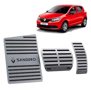 Descanso + Pedaleira Sandero 2014/2019 Automático Preto