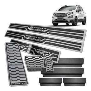 Descanso Soleira Pedaleira Preto Ecosport Freestyle 2013 20