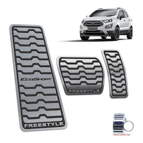 Pedaleira + Descanso Ecosport Freestyle 2013 A 2020 Preto