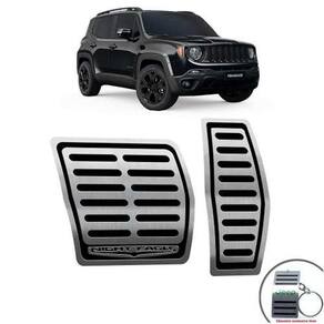 Pedaleiras Jeep Renegade Night Eagle Automático Preto