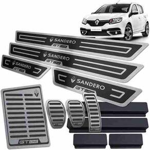 Kit Renault Sandero Gt Line 2014 A 2022 Preto Alto Relevo