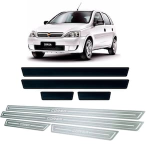 Soleira + Vinil Chevrolet Corsa 2002 Até 2012