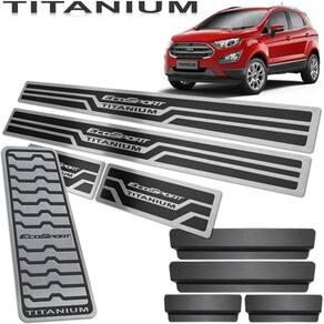 Descanso Soleira Preto Ford Ecosport Titanium 2013 A 2018