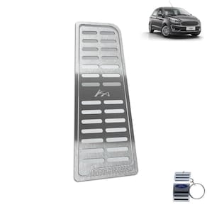 Descanso de Pé Aço Inox Ford Ka Titanium Prata