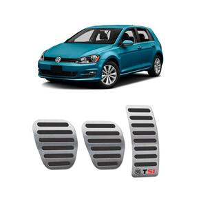 Pedaleiras Manual Volkswagen Golf Tsi 2014/2019 SI Preto