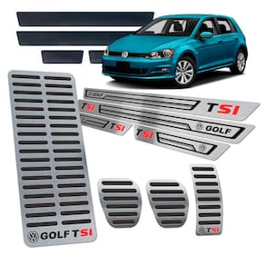 Descanso Pedaleira Soleira Golf Tsi 2014/19 SI Manual Preto