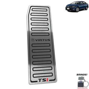 Descanso De Pé Aço Inox Virtus Tsi 2018 2019 2020 Preto