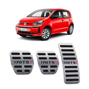 Pedaleiras Up 170 Tsi 2018/2020 Em Aço Inox Preto