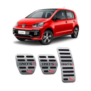 Pedaleiras Up Pepper Tsi 2018/2020 Em Aço Inox Preto