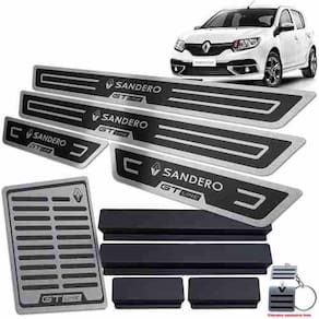 Descanso + Soleiras Sandero Gt Line 2014 A 2022 Preto AR