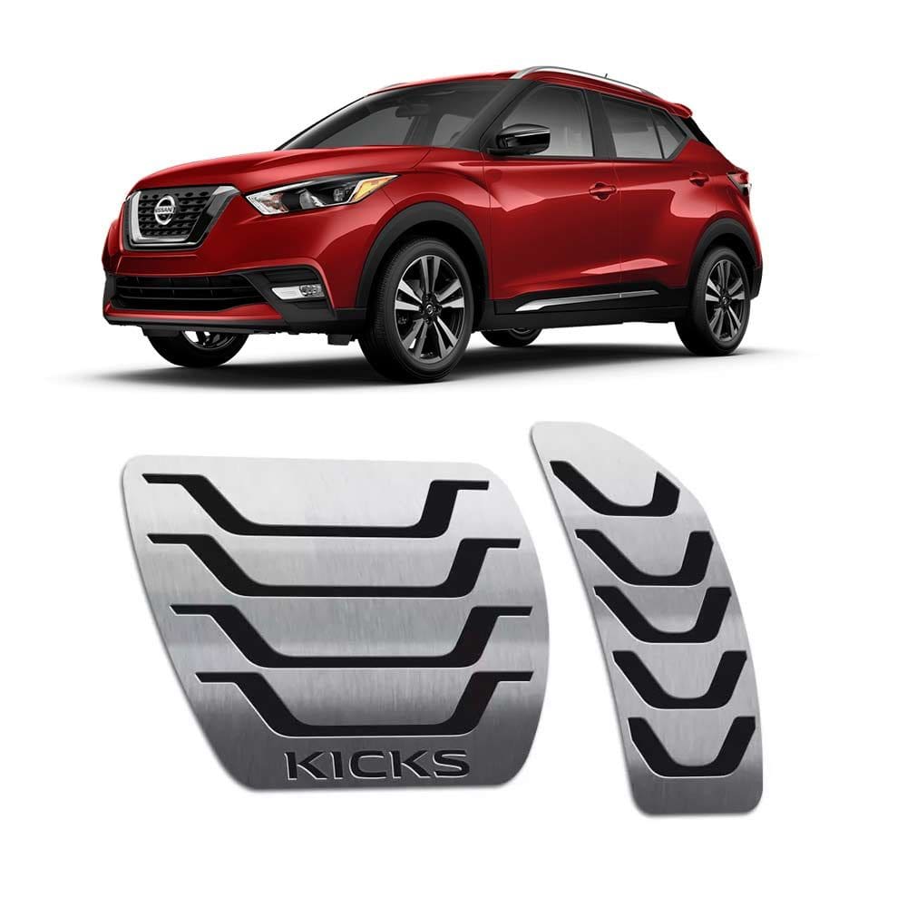 Pedaleira Kicks 2017/2021 Aço Inox Preto