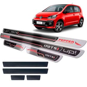 Soleiras Alto Relevo Up Pepper Tsi 2018/2020 + Vinil Preto