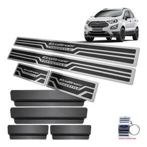 Soleira Ecosport Freestyle 2013 A 2020 Preto Alto Relevo