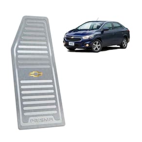 Descanso De Pé Chevrolet Prisma 2013/2019 Aço Inox Prata