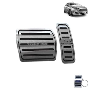 Pedaleira Automático New Fiesta Titanium 2014 A 2019 Preto