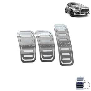 Pedaleira Manual New Fiesta Titanium 2014 A 2019 Prata