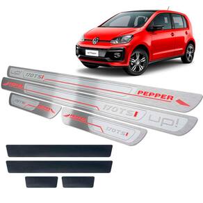Soleiras Alto Relevo Up Pepper Tsi 2018/2020 + Vinil Prata