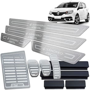 Kit Renault Sandero Gt Line 2014 A 2022 Prata Baixo Relevo