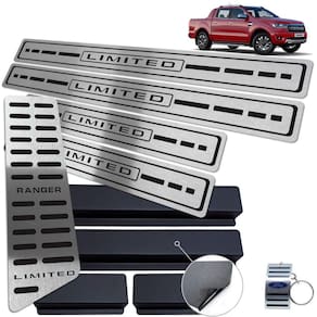 Descanso Soleira Ranger Limited 2017 2020 Preto Baixo Relevo