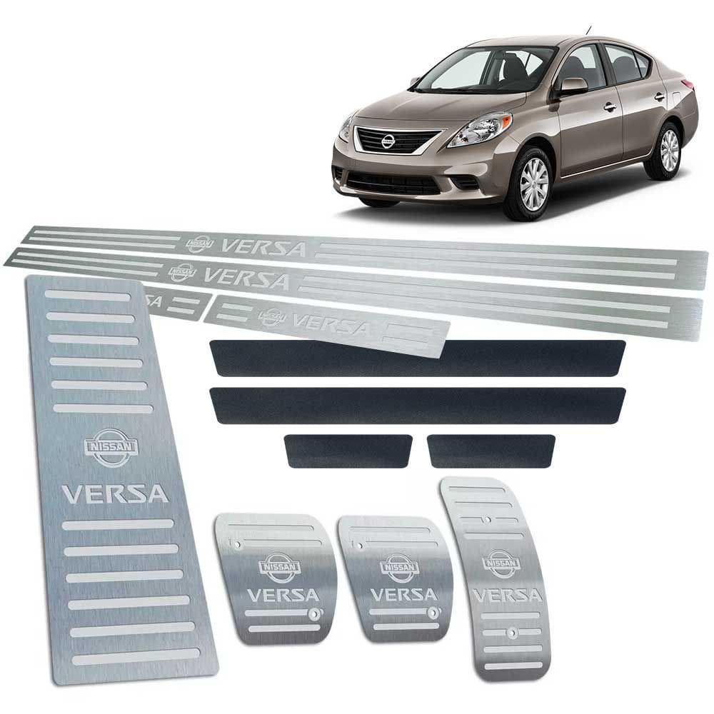 Soleira Vinil Pedaleira Manual Descanso Versa 2011/2014