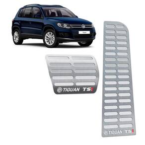 Pedaleiras Volkswagen Tiguan Tsi 2012/2017 I Prata