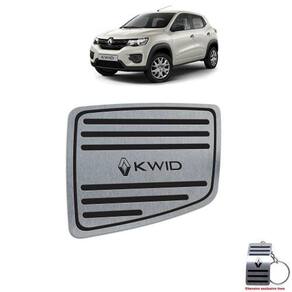 Descanso De Pé Aço Inox Renault Kwid 2018/2020 Preto