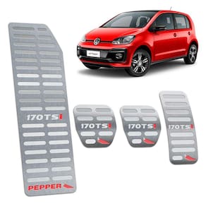 Descanso + Pedaleiras Up Pepper Tsi 2018/2020 Prata