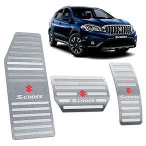 Descanso + Pedaleira Suzuki S-cross 2017/2019 Prata