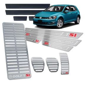 Descanso Pedaleira Soleira Golf Tsi 2014/19 SI Manual Prata
