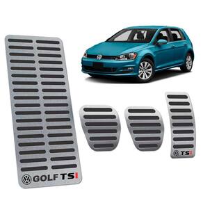 Pedaleira + Descanso Manual Golf Tsi 2014/2019 I Preto