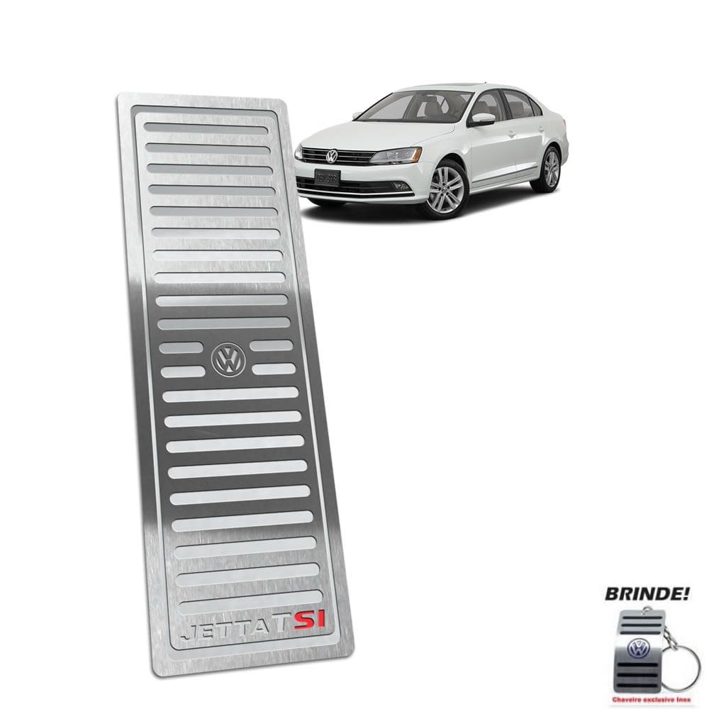 Descanso De Pé Volkswagen Jetta Tsi Aço Inox Prata SI
