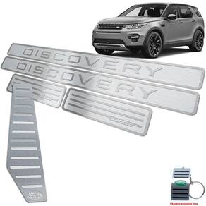 Soleira + Descanso Discovery Sport 15/19 Prata Alto Relevo