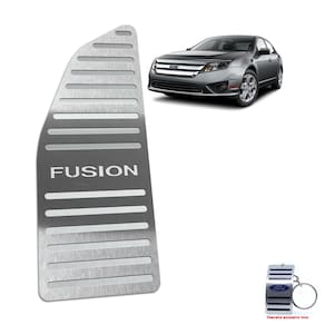 Descanso De Pé Em Aço Inox Ford Fusion 2006 A 2012 Prata