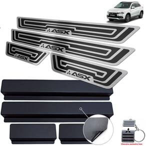 Soleiras Com Vinil Asx 2018/2020 Preto Alto Relevo