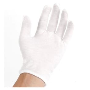 Luva Branca Fanfarra Garçon 100% Algodão Alergia 05 Pares