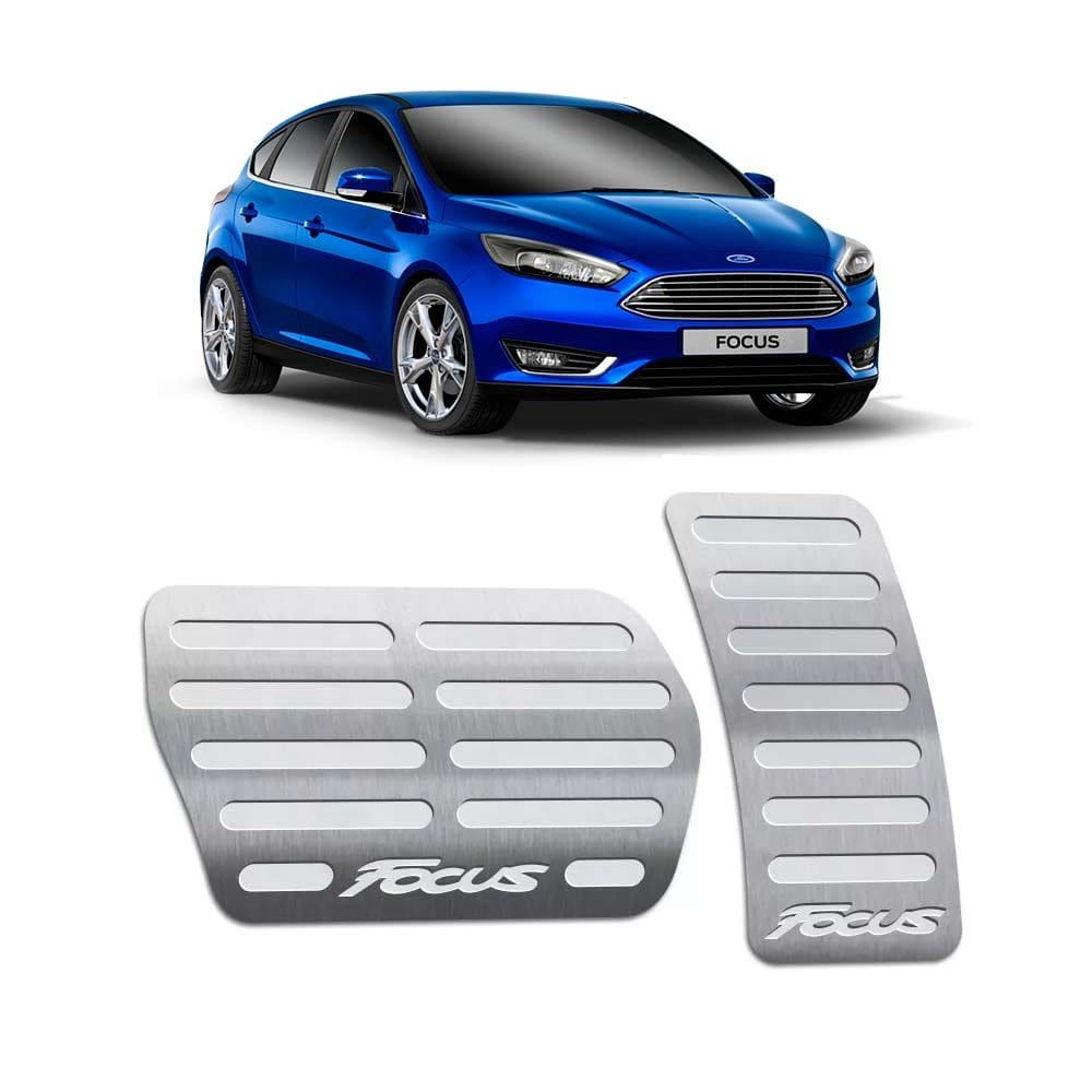 Pedaleira Focus 2014/2018 Prata Automático