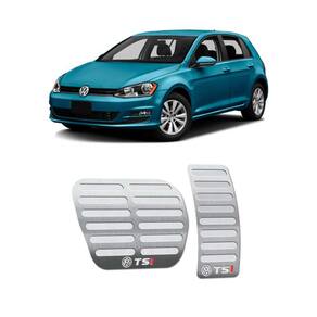 Pedaleiras Automático Volkswagen Golf Tsi 2014/2019 I Prata