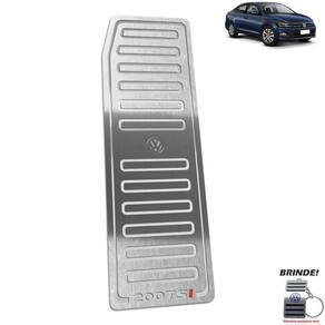 Descanso De Pé Aço Inox Virtus 200 Tsi 2018 A 2020 Prata