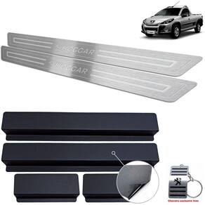Soleira de Porta Baixo Relevo Peugeot Hoggar 2010 A 2014