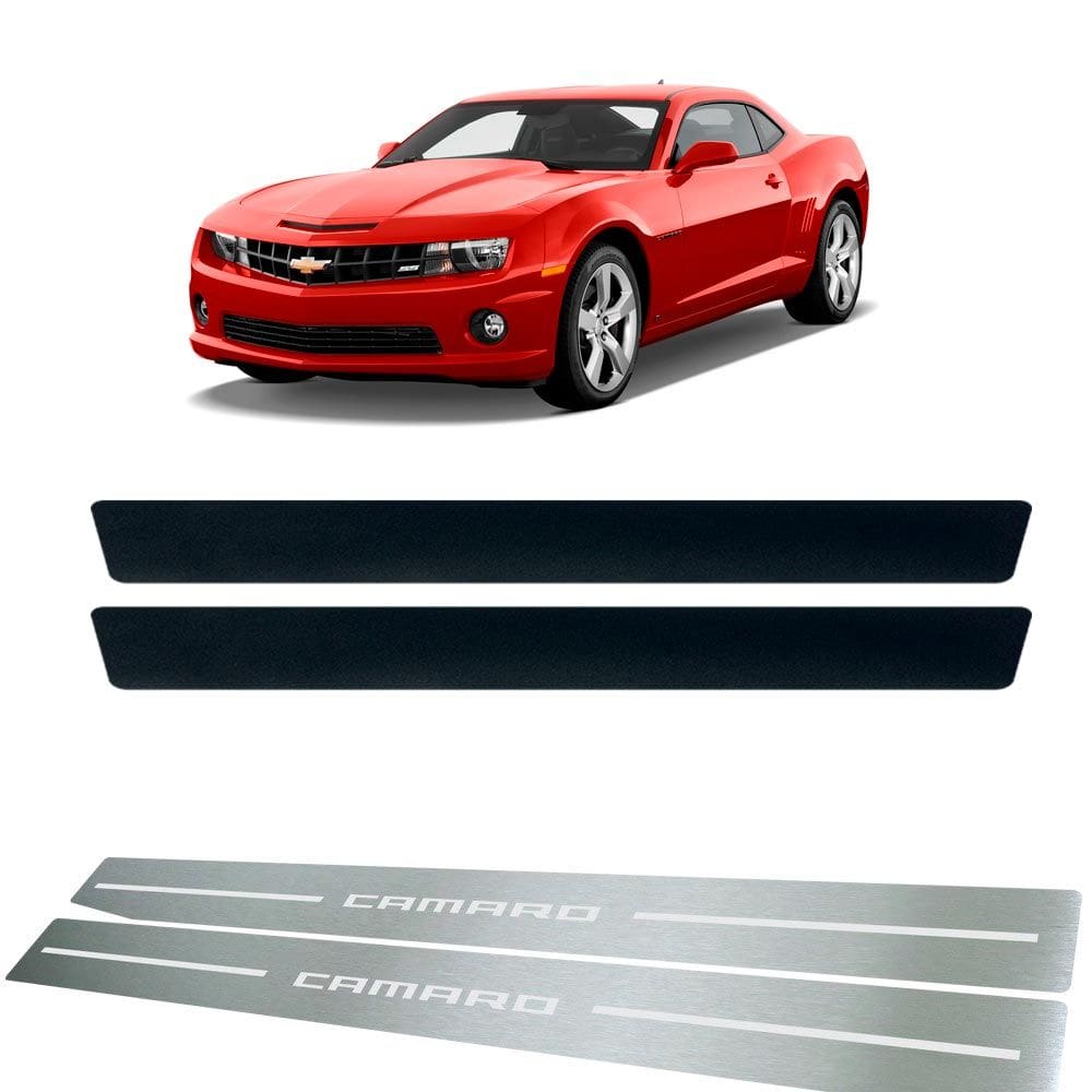 Soleira + Vinil Chevrolet Camaro 2010 Até 2019