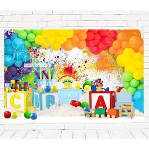 Painel Mix Estilos 1,78x2,80m - Decoração, Festas
