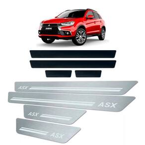 Soleira + Vinil Mitsubishi Asx 2010 Até 2019